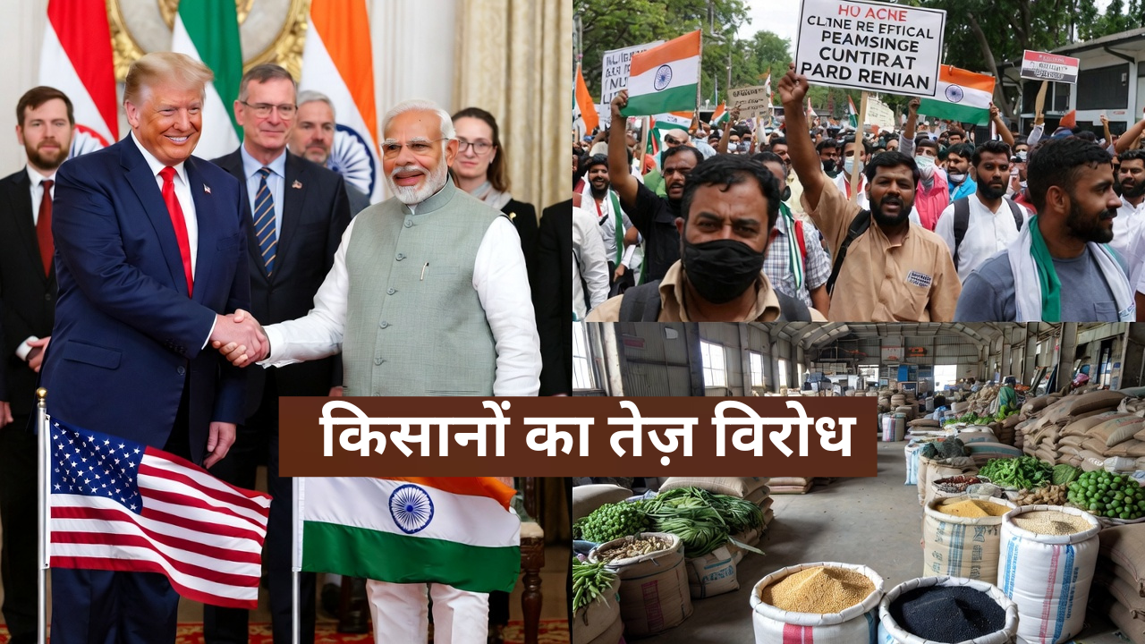 किसानों का तेज़ विरोध